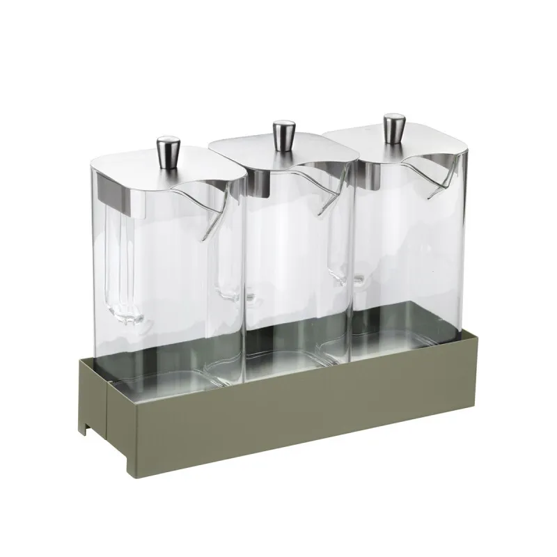 Pinti Cereal-Juice Dispenser Sage 39x12x30H cm art.518A0005